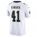 NO.Saints #41 Alvin Kamara White F.U.S.E. Stitched jersey