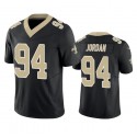 NO.Saints #94 Cameron Jordan Black F.U.S.E. Stitched jersey