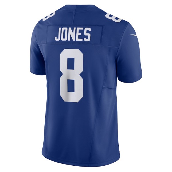 NY.Giants #8 Daniel Jones Blue F.U.S.E. Stitched jersey