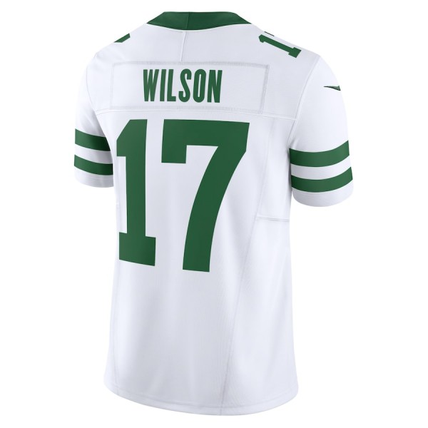 NY.Jets #17 Garrett Wilson White F.U.S.E. Stitched jersey