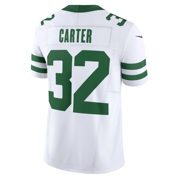 NY.Jets #32 Michael Carter White F.U.S.E. Stitched jersey