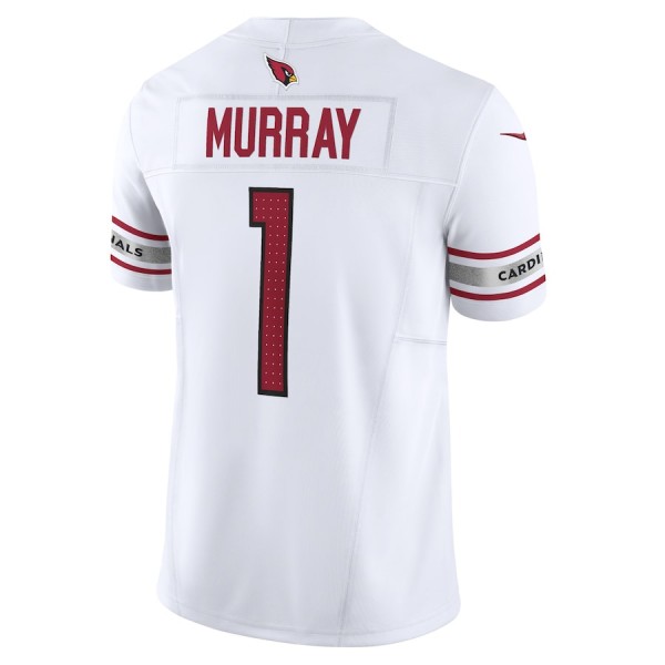 A.Cardinals #1 Kyler Murray White Stitched jersey