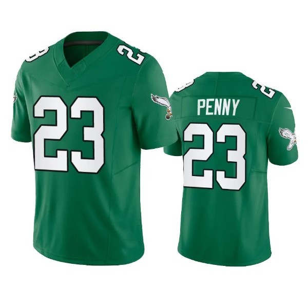 P.Eagles #23 Rashaad Penny Green F.U.S.E. Stitched jersey