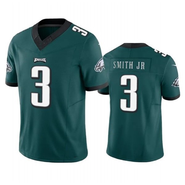 P.Eagles #3 Nolan Smith JR Green F.U.S.E. Stitched jersey