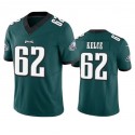 P.Eagles #62 Jason Kelce Green F.U.S.E. Stitched jersey