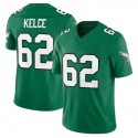 P.Eagles #62 Jason Kelce Green F.U.S.E. Stitched jersey