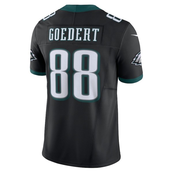 P.Eagles #88 Dallas Goedert Black F.U.S.E. Stitched jersey