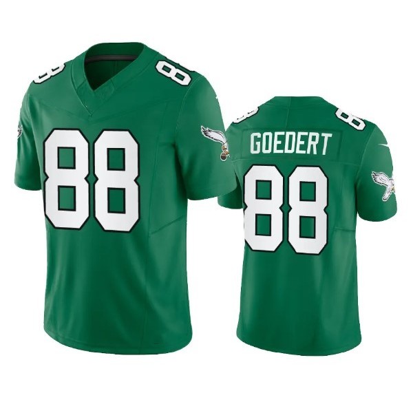 P.Eagles #88 Dallas Goedert Green F.U.S.E. Stitched jersey