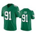 P.Eagles #91 Fletcher Cox Green F.U.S.E. Stitched jersey