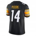 P.Steelers #14 George Pickens Black F.U.S.E. Stitched jersey