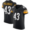 P.Steelers #43 Troy Polamalu Black F.U.S.E. Stitched jersey