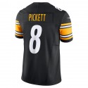 P.Steelers #8 Kenny Pickett Black F.U.S.E. Stitched jersey