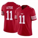 SF.49ers #11 Brandon Aiyuk Red F.U.S.E. Stitched jersey