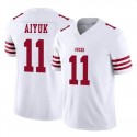 SF.49ers #11 Brandon Aiyuk White F.U.S.E. Stitched jersey