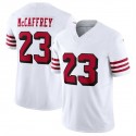 SF.49ers #23 Christian McCaffrey New White F.U.S.E. Stitched jersey