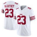 SF.49ers #23 Christian McCaffrey White F.U.S.E. Stitched jersey