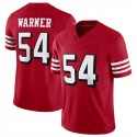 SF.49ers #54 Fred Warner New Red F.U.S.E. Stitched jersey