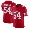 SF.49ers #54 Fred Warner Red F.U.S.E. Stitched jersey