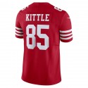 SF.49ers #85 George Kittle Red F.U.S.E. Stitched jersey