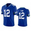 S.Seahawks 12th Royal F.U.S.E. Stitched jersey