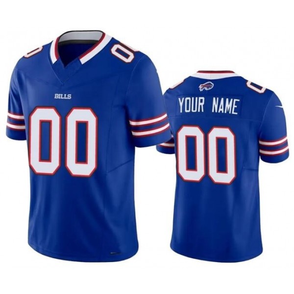 Custom B.Bills Blue F.U.S.E. Stitched jersey