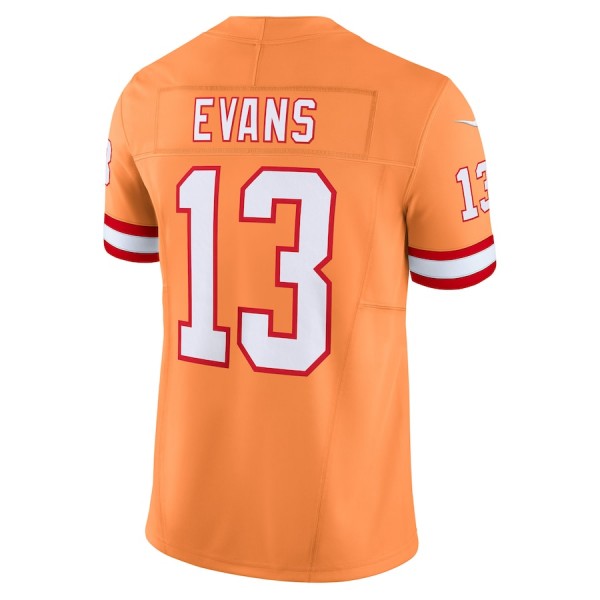 TB.Buccaneers #13 Mike Evans Orange F.U.S.E. Throwback Stitched jersey