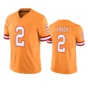 TB.Buccaneers #2 Kyle Trask Orange Throwback F.U.S.E. Stitched jersey