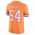 TB.Buccaneers #54 Lavonte David Orange F.U.S.E. Throwback Limited Jersey Stitched American Football Jerseys