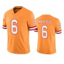 TB.Buccaneers #6 Baker Mayfield Orange F.U.S.E. Throwback Stitched jersey