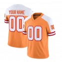 Custom TB.Buccaneers F.U.S.E.White/Gold Throwback Stitched jersey