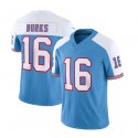 T.Titans #16 Treylon Burks Blue/White F.U.S.E. Stitched jersey