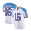 T.Titans #16 Treylon Burks White/Blue F.U.S.E. Stitched jersey