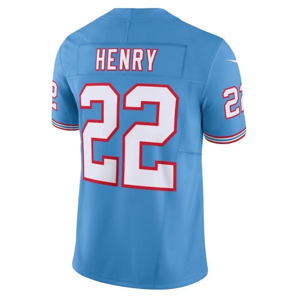 T.Titans #22 Derrick Henry Light Blue F.U.S.E. Stitched jersey