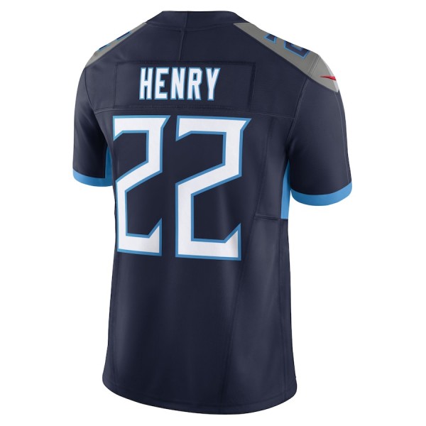 T.Titans #22 Derrick Henry Navy F.U.S.E Stitched jersey