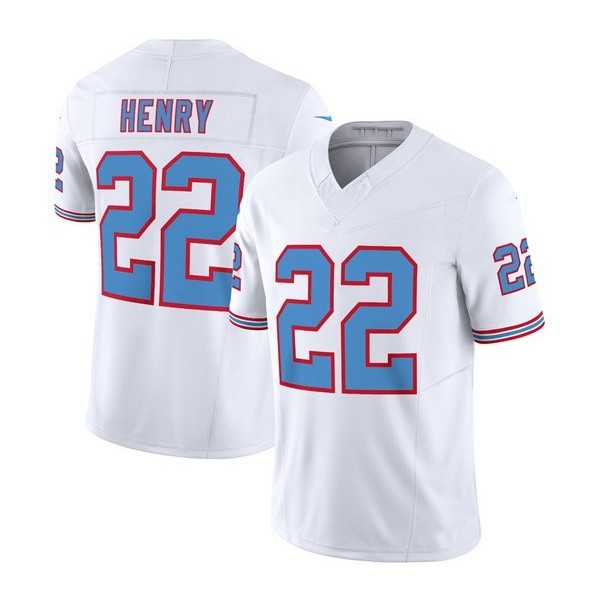 T.Titans #22 Derrick Henry White F.U.S.E. Stitched jersey