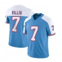 T.Titans #7 Malik Willis Blue/White F.U.S.E. Stitched jersey