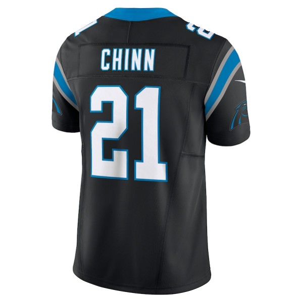 C.Panthers #21 Jeremy Chinn Black F.U.S.E. Stitched jersey