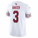 A.Cardinals #3 Budda Baker White Stitched jersey