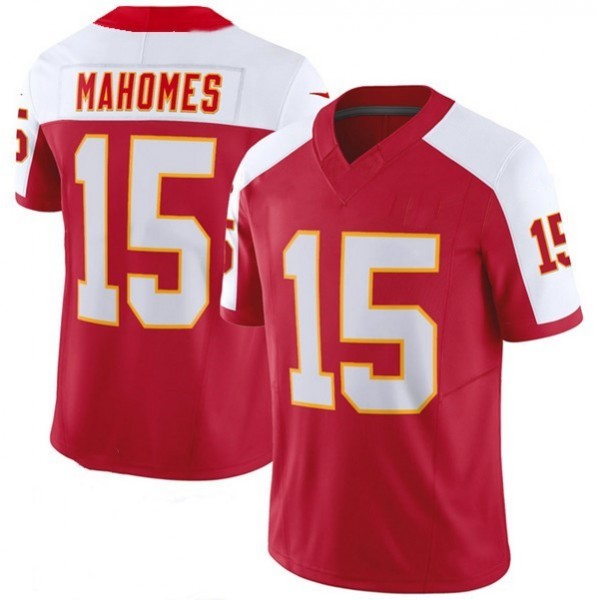 KC.Chiefs #15 Patrick Mahomes Red/White F.U.S.E. Stitched jersey