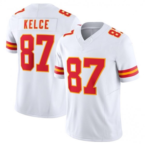 KC.Chiefs #87 Travis Kelce White F.U.S.E. Stitched jersey