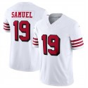 SF.49ers #19 Deebo Samuel New White F.U.S.E. Stitched jersey