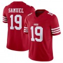 SF.49ers #19 Deebo Samuel Red F.U.S.E. Stitched jersey