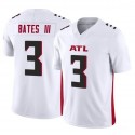 A.Falcons #3 Jessie Bates III White F.U.S.E. Stitched jersey