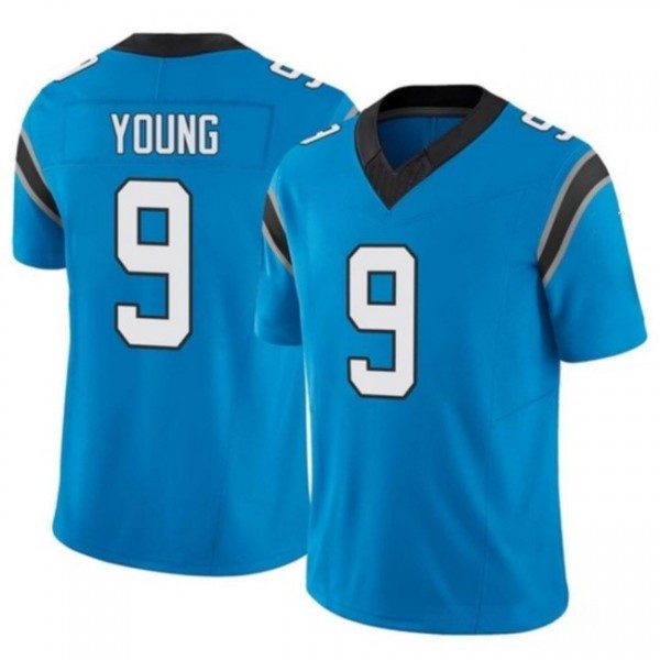 C.Panthers #9 Bryce Young Blue F.U.S.E. Stitched jersey