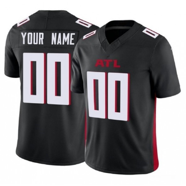 Custom A.Falcons Black F.U.S.E. Stitched jersey