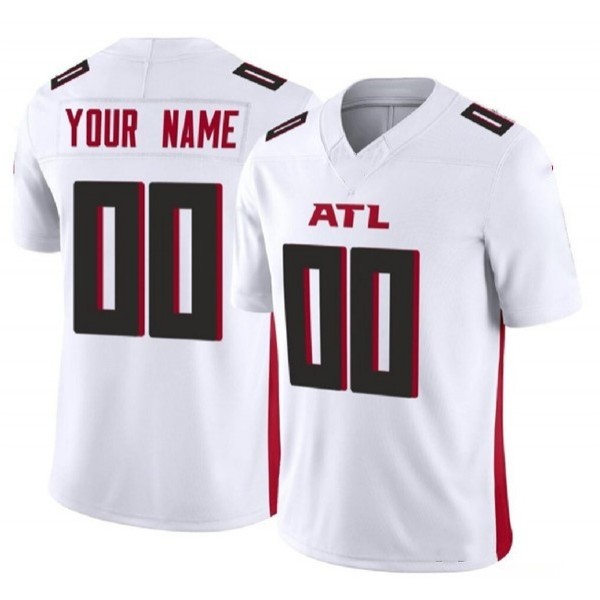 Custom A.Falcons White F.U.S.E. Stitched jersey