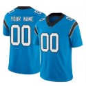 Custom C.Panthers Blue F.U.S.E. Stitched jersey