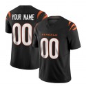 Custom C.Bengals F.U.S.E. Black Stitched jersey