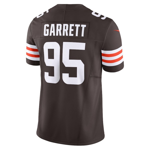 C.Browns #95 Myles Garrett Brown F.U.S.E. Stitched jersey